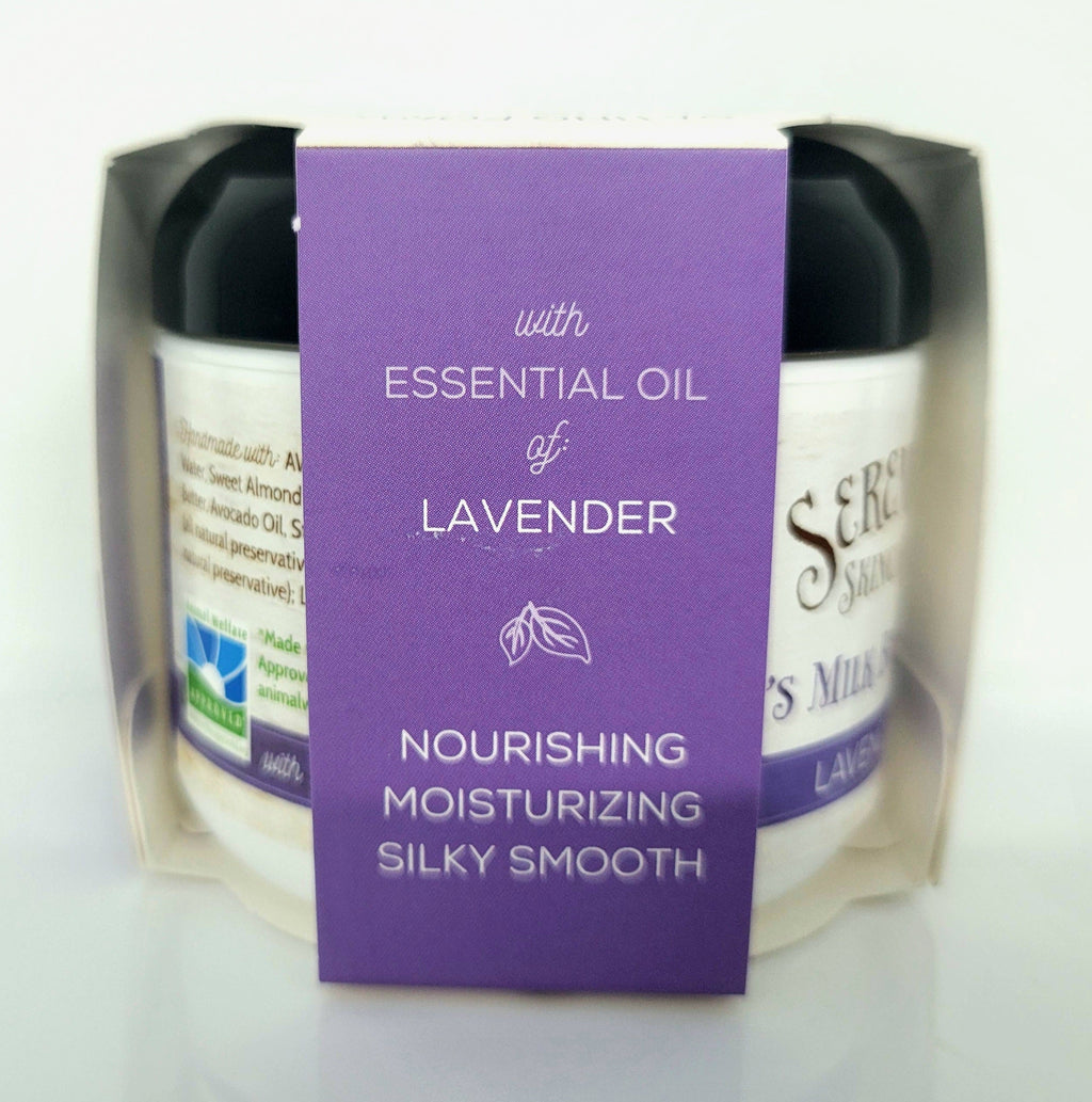 Lavender Goat Milk Body Cream | Serenity Acres Farm™