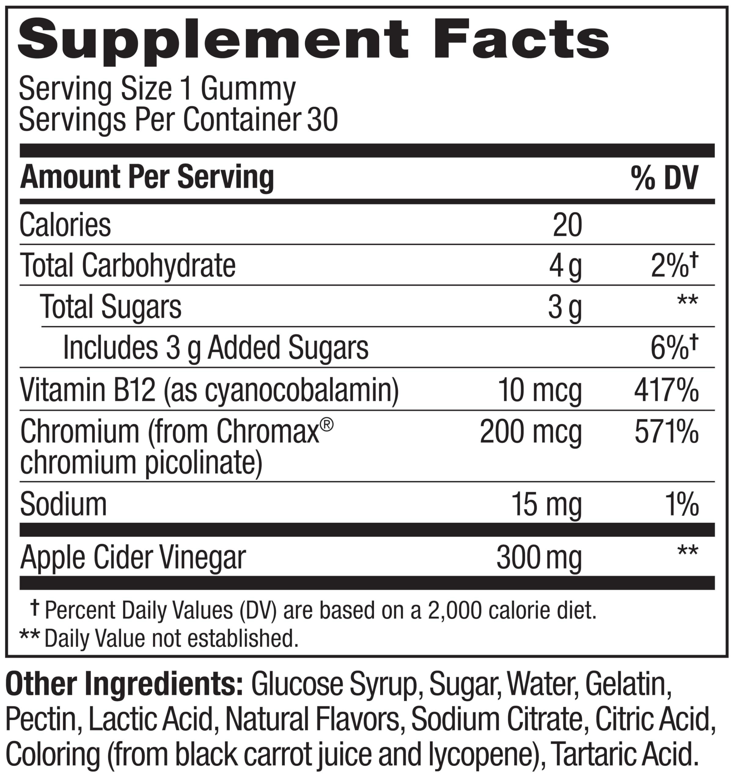 4 Pack OLLY Metabolism Gummy Rings, Apple Cider Vinegar, Vitamin B12, Chromium, Energy and Digestive Health, Chewable Supplement, Apple Flavor, Twin Pack - 120 Count