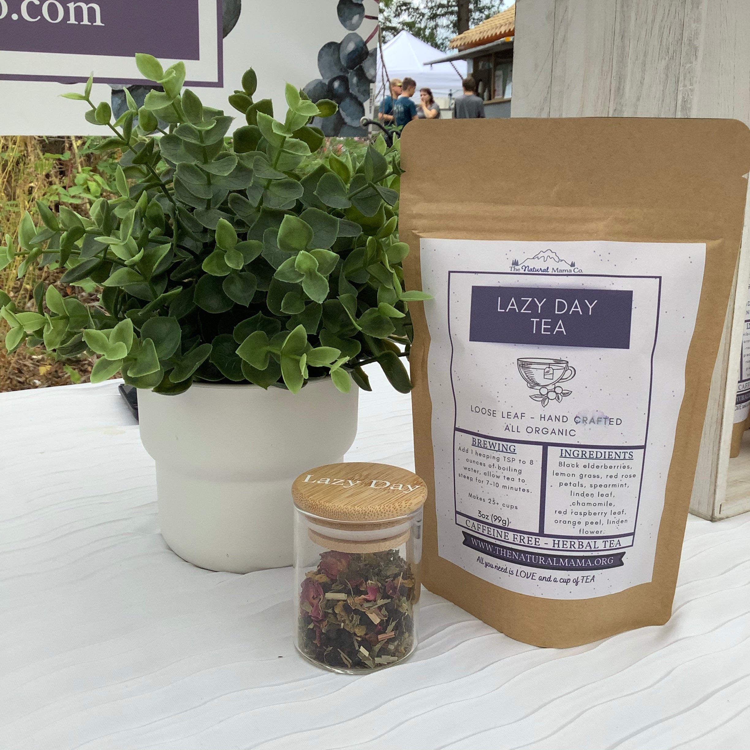 Lazy Day Elderberry Tea